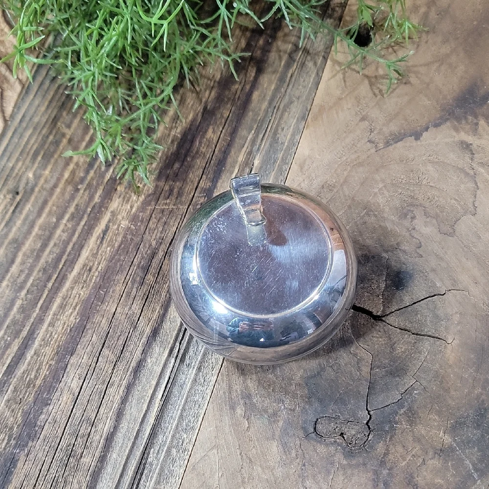 Vintage Silver Plated Trinket Box - Picture 2 of 8